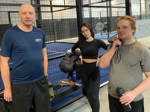 Team activity, padel